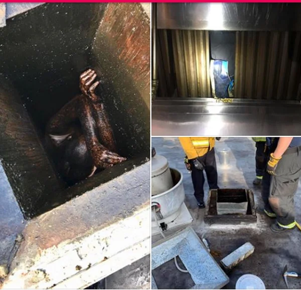 Man trapped for 2 days in grease vent at Chinese restaurant in San Lorenzo, News, Humor, Hotel, theft, Police, Facebook, post, Video, World