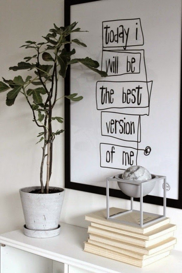 Cool interior design ideas for the home &#8211; Fonts in interior design