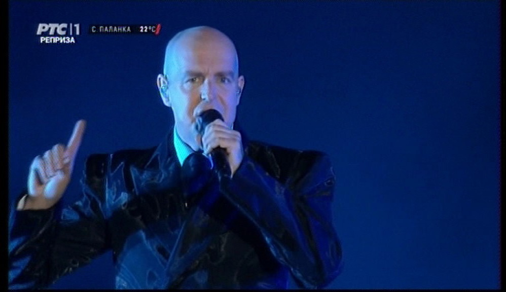 T.U.B.E. Pet Shop Boys 20140710 Novi Sad, Serbia (DVDfull proshot)