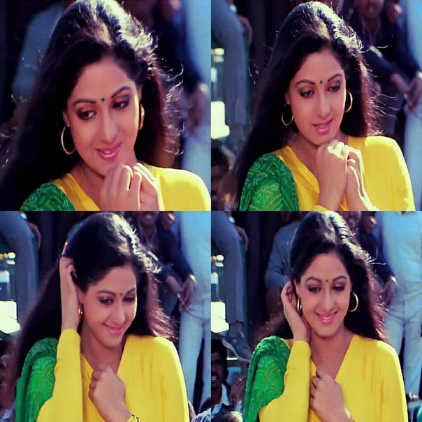 Sridevi: Chandni (1989): Stunning Sridevi in her iconic film: Rishi