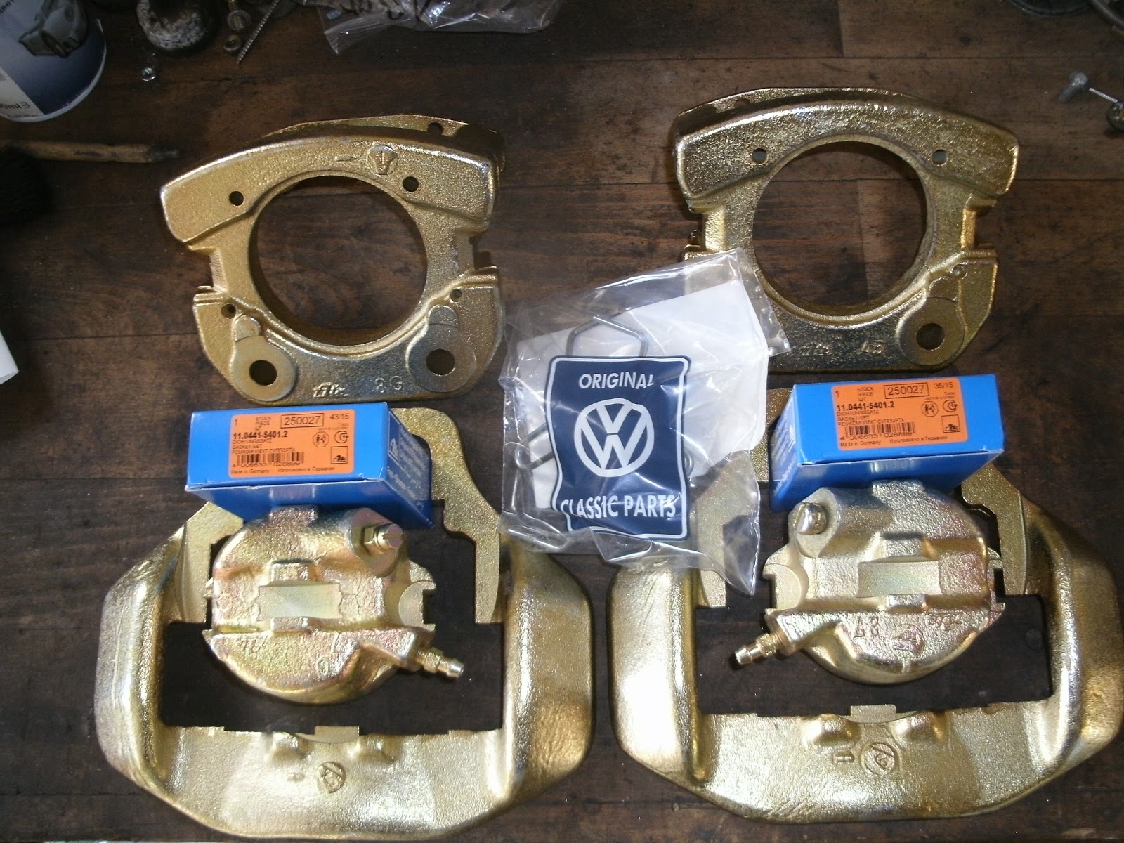 The Alpin Weissach Brake caliper refurb Amazing results!