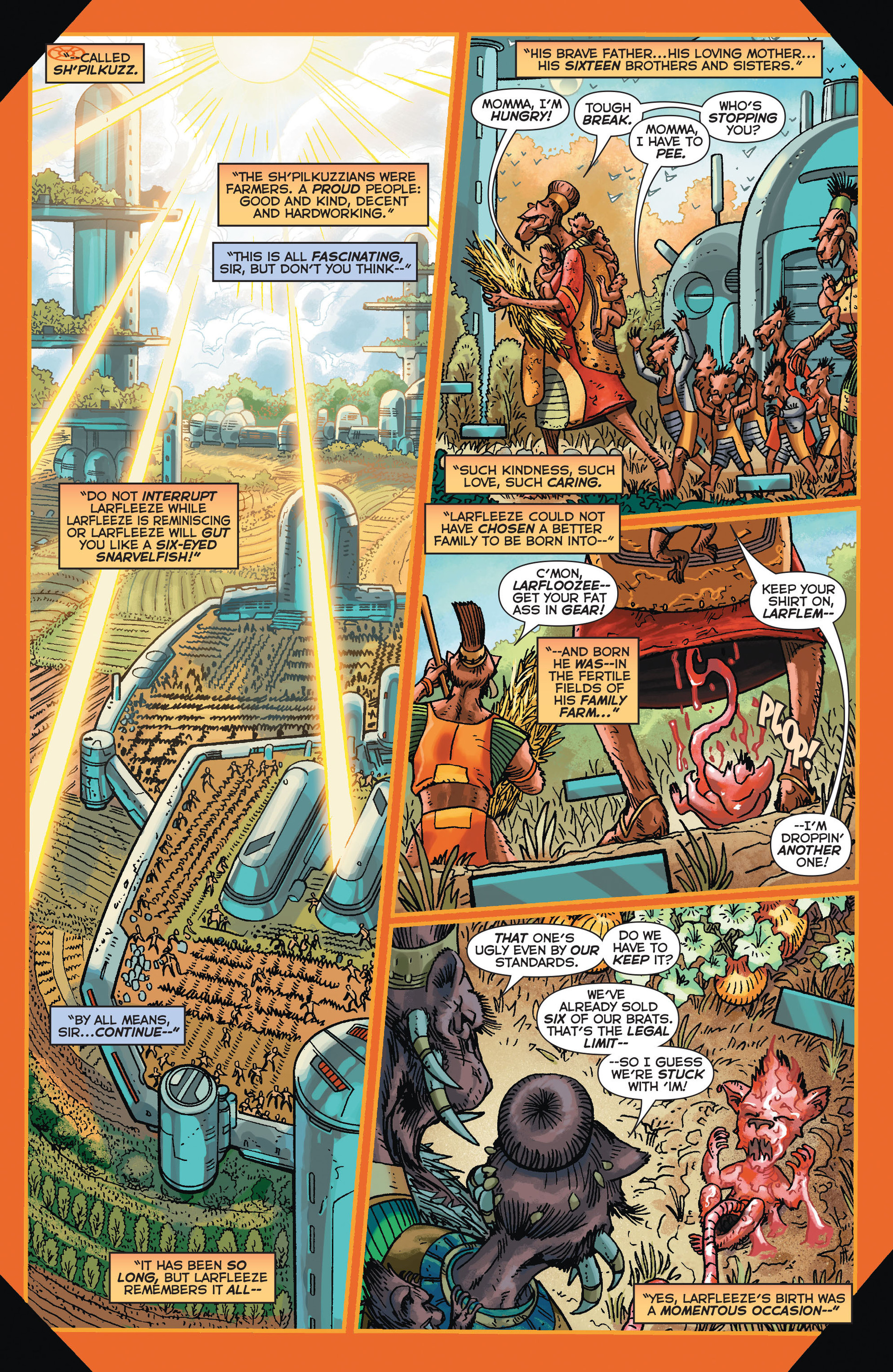 Read online Larfleeze comic -  Issue #1 - 5
