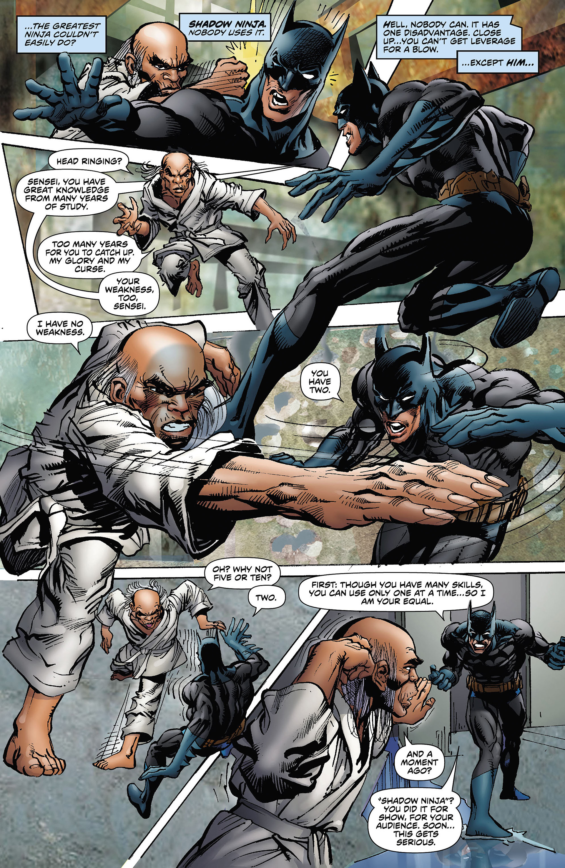Read online Batman: Odyssey comic -  Issue #7 - 13
