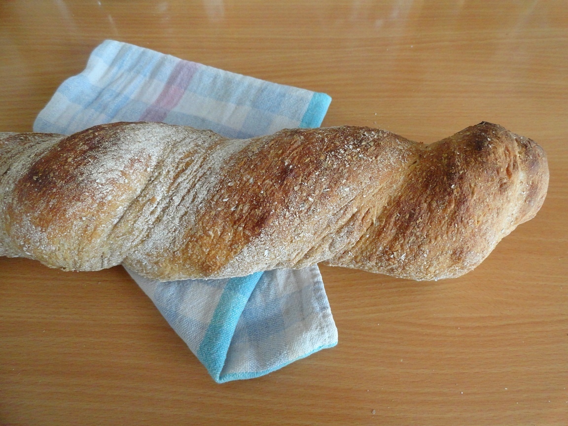 Pieczywo na zakwasie: Wurzelbrot - chleb skręcany