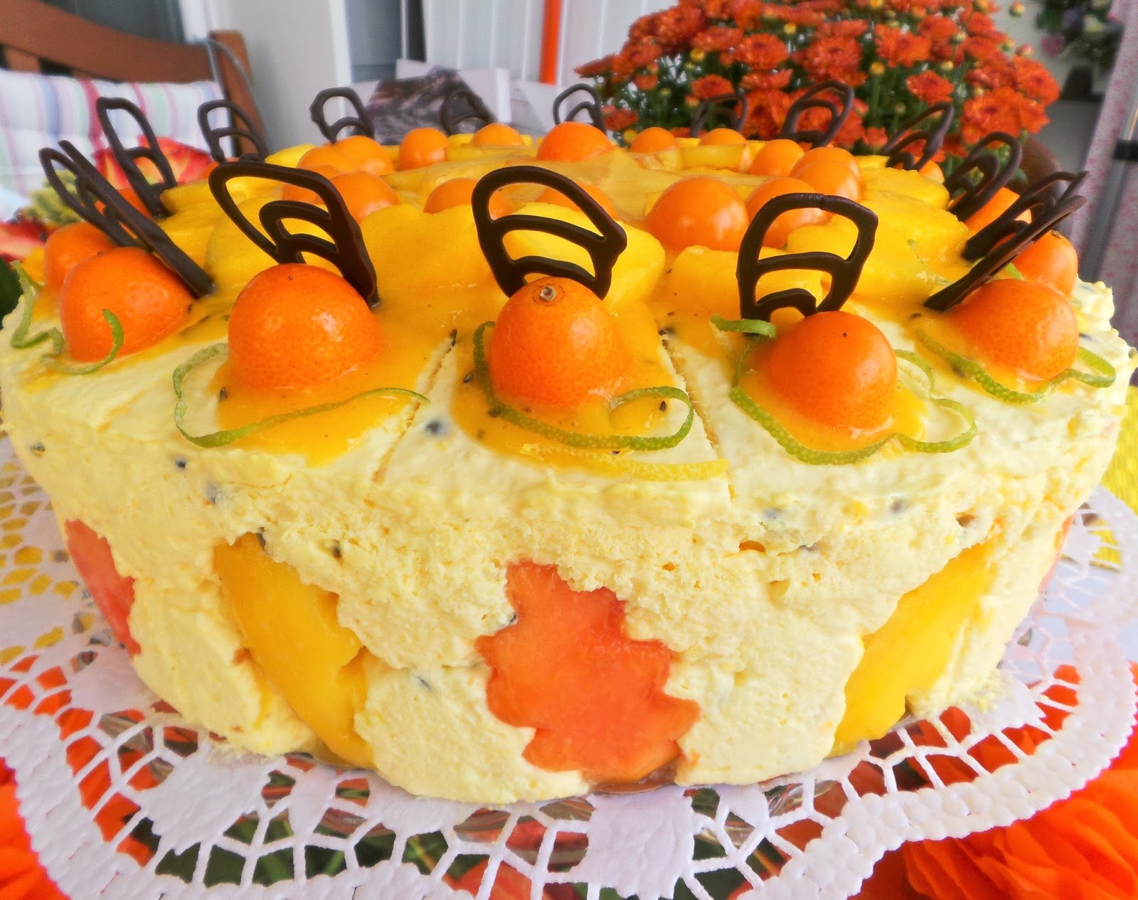 Lilian&amp;#39;s Baking Inspiration: Exotische Früchtetorte