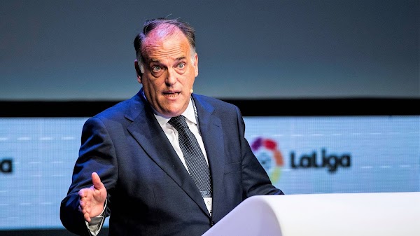 Tebas, sobre el Málaga: "Si incumple tendrá un problema serio con esta casa"