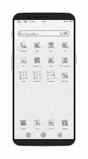 Tema Oppo Foto Sketch Untuk Oppo A83, F5, A3S, A3, A5, F7 dan Realme