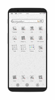 Tema Oppo Foto Sketch Untuk Oppo A83, F5, A3S, A3, A5, F7 dan Realme