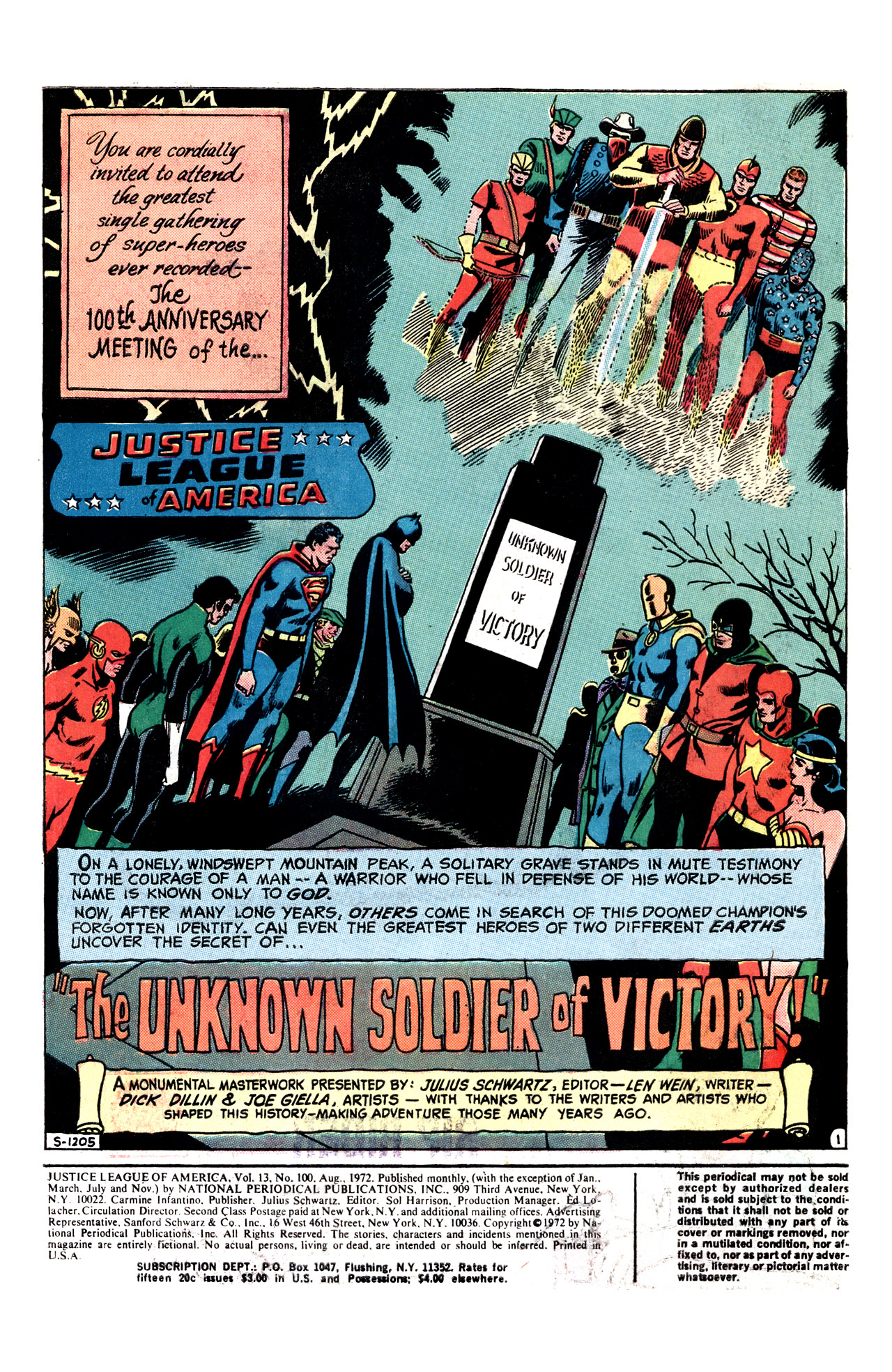 Justice League of America (1960) 100 Page 2