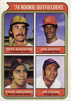 Dave Augustine 1974 baseball card