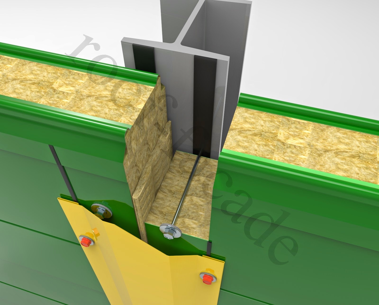 короб из сендвичные панели