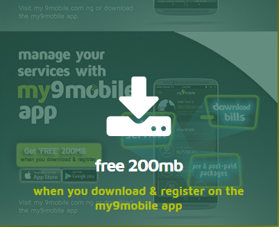 How To Get Free 200MB on 9Mobile Network 9mobile%2Bfree%2B200mb