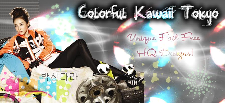 Colorful Kawaii Tokyo Designs