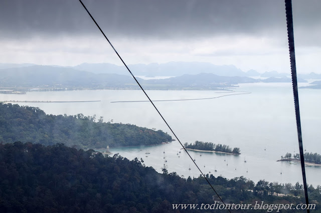 Ausblick auf Langkawis Inselwelt