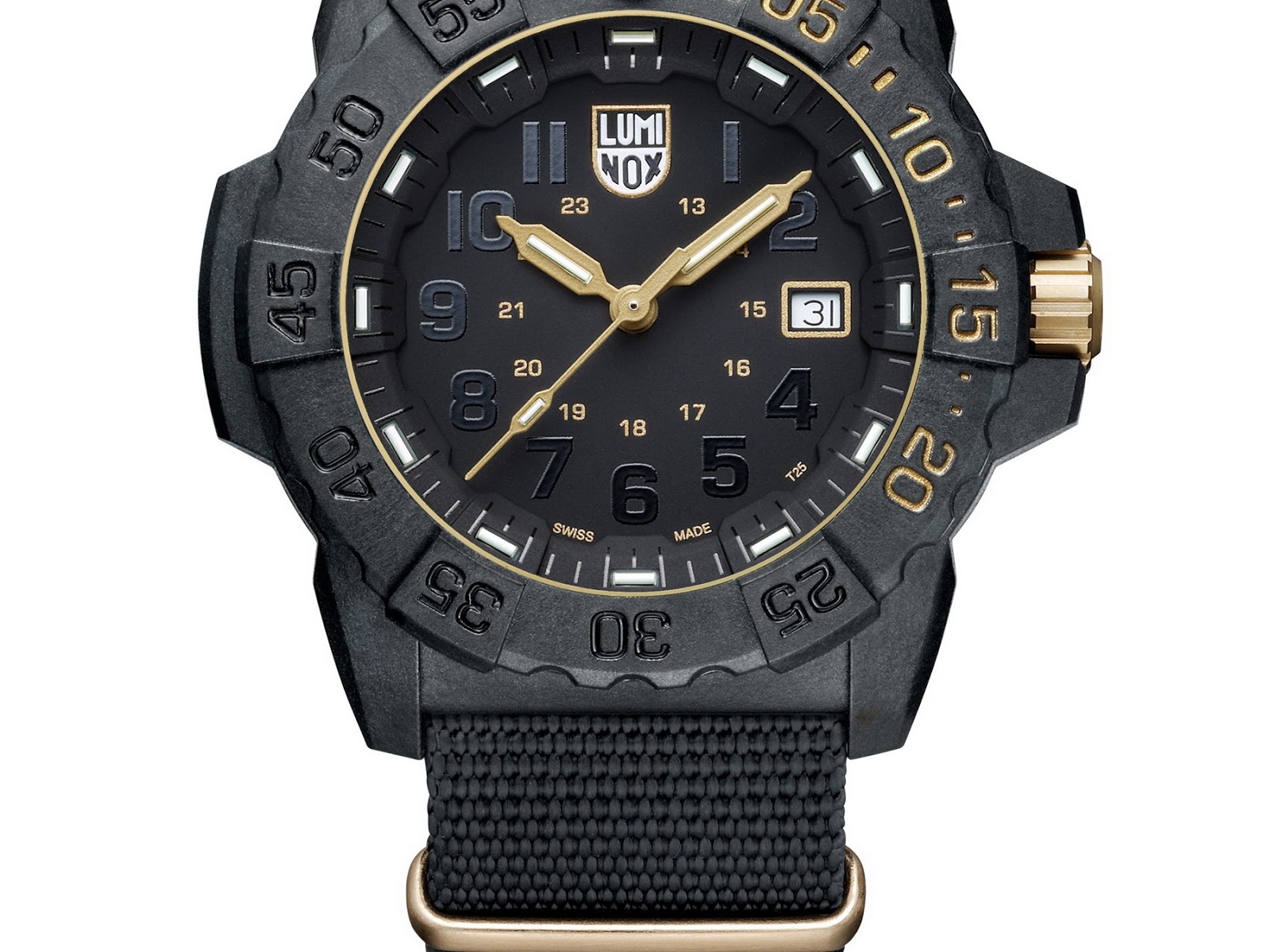 OceanicTime: LUMINOX Navy SEAL 3501 Limited Edition GOLD SET