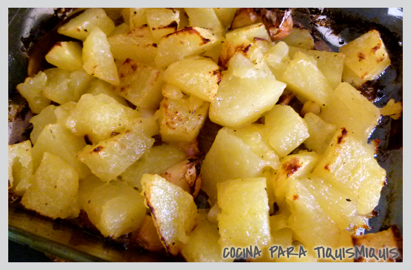 COCINA PARA TIQUISMIQUIS: PATATAS DE LA ABUELA