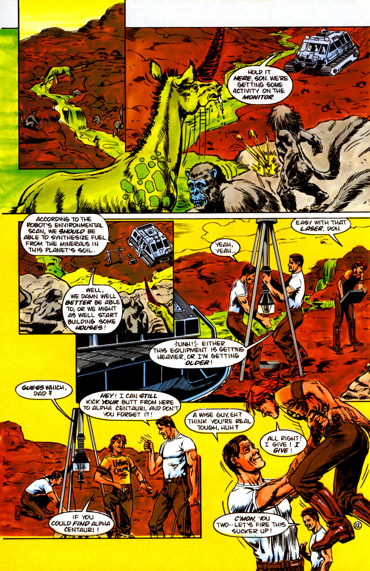 Read online Lost in Space (1991) comic -  Issue #9 - 17