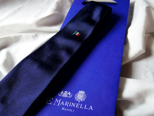 マリネッラのイタリア国旗のネクタイ
