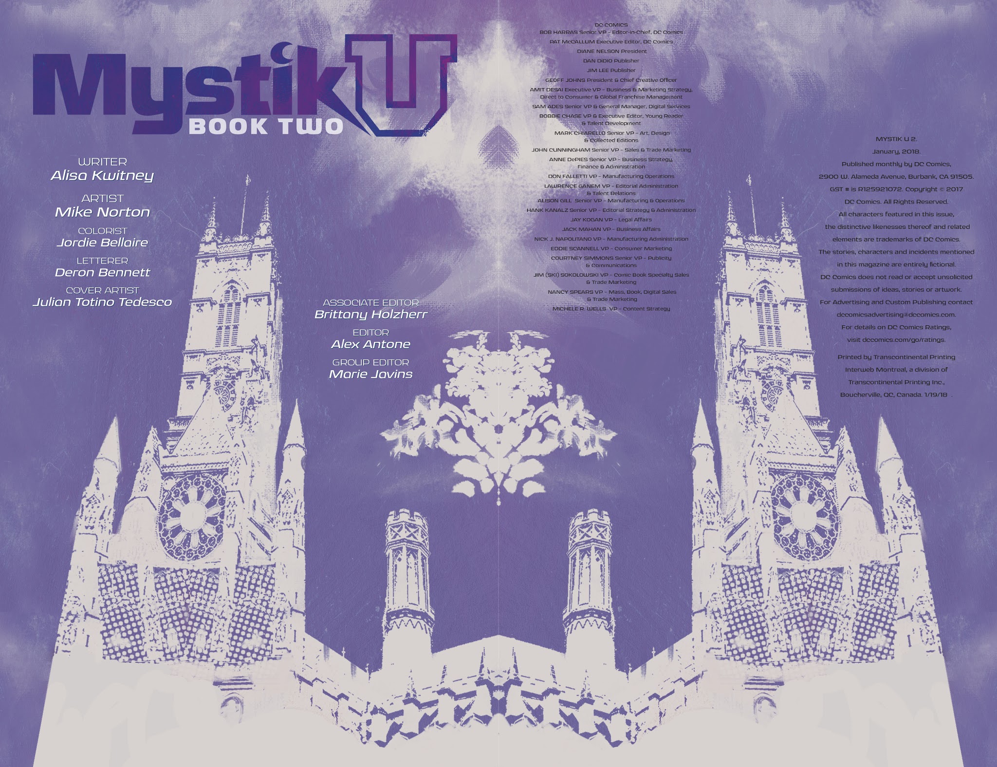 Read online Mystik U comic -  Issue #2 - 2