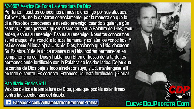 Así es como él los aleja a ustedes de Dios - Citas William Branham Mensajes