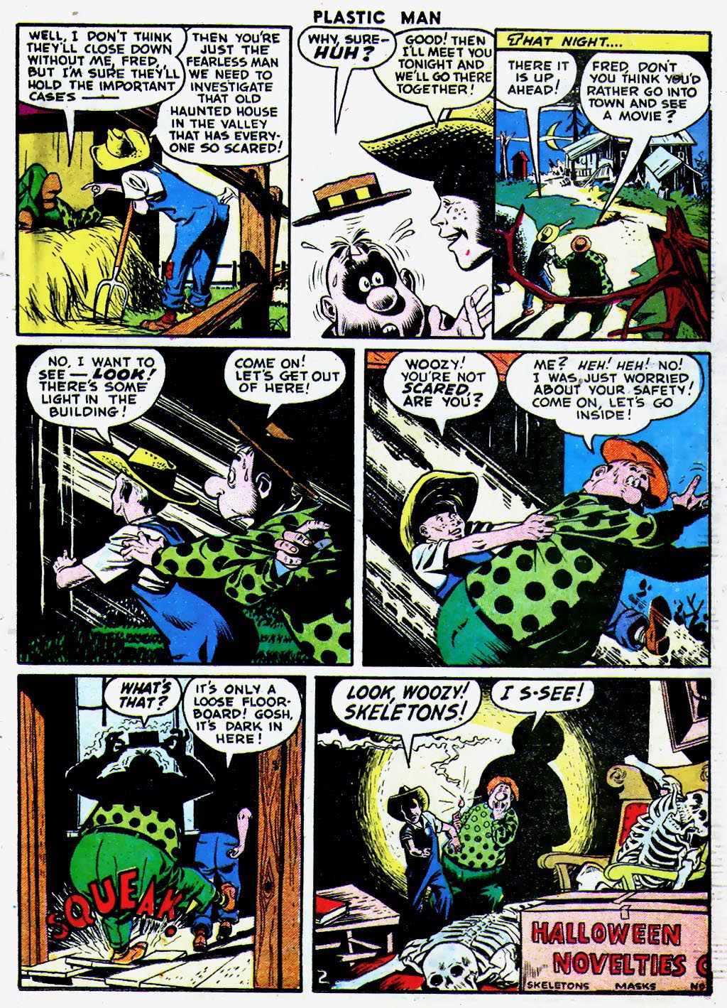 Read online Plastic Man (1943) comic -  Issue #61 - 19