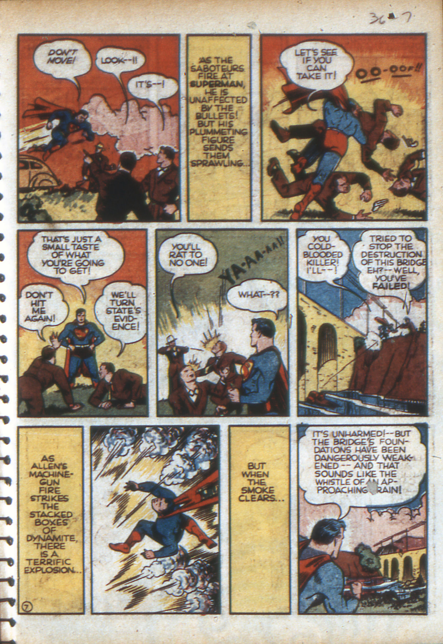 Read online Action Comics (1938) comic -  Issue #36 - 10