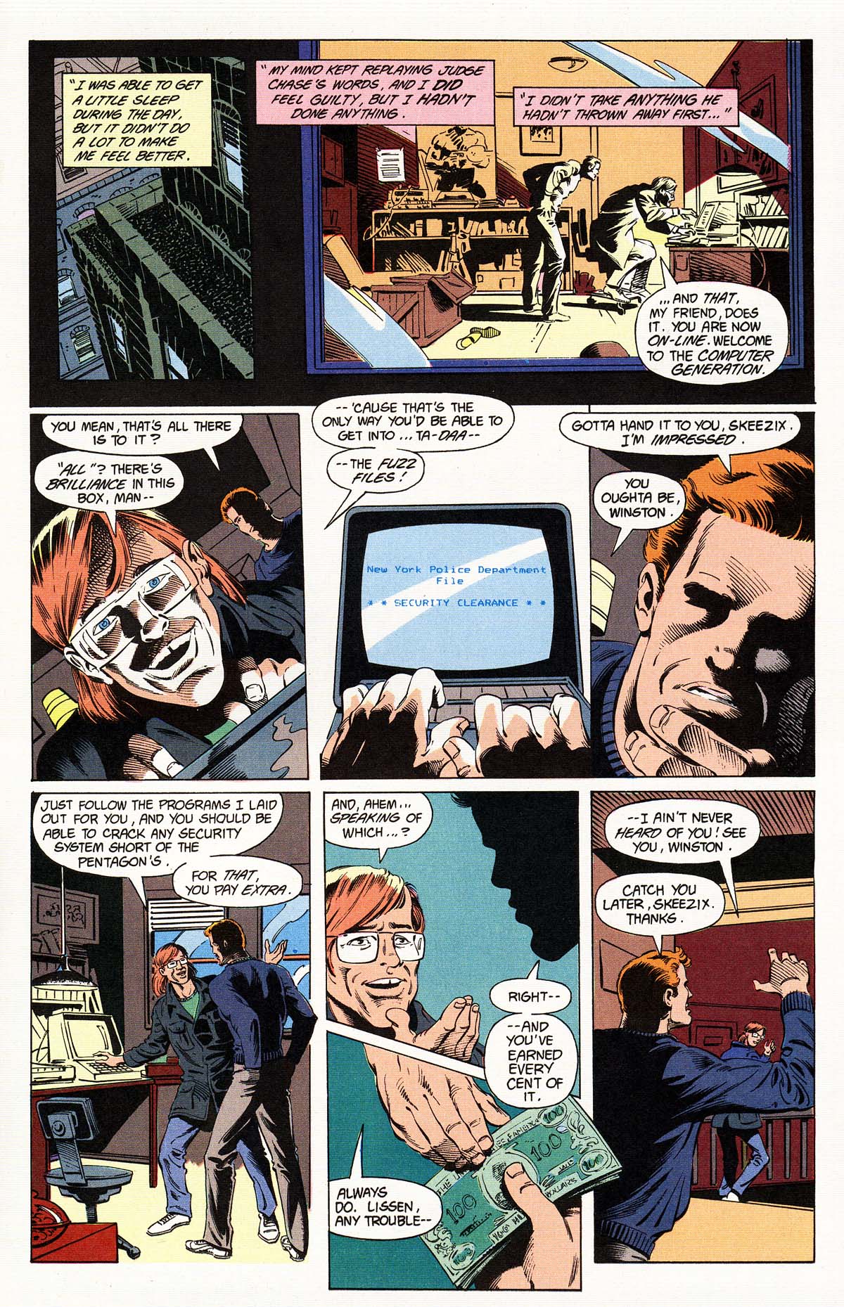 Read online Vigilante (1983) comic -  Issue #34 - 13