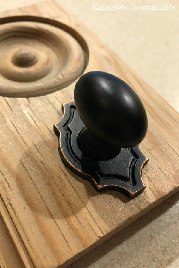 Decorative Knob As Hook