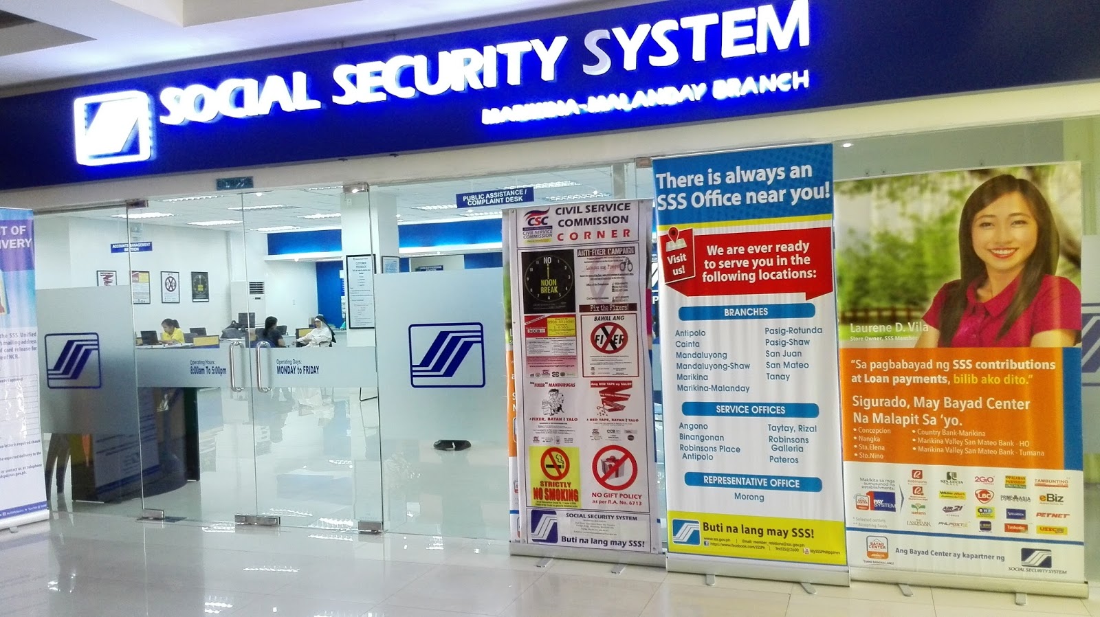 BIR and SSS Set Up New Marikina Offices Go EntrePinay