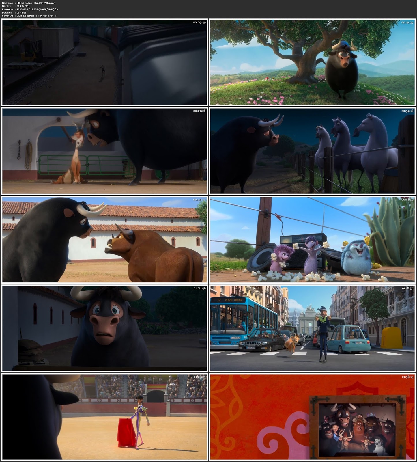 Ferdinand 2017 Hindi Dual Audio 720p BRRip ESubs 900MB Download Ferdinand 2017 Hindi Dual Audio 720p BRRip ESubs 900MB Download