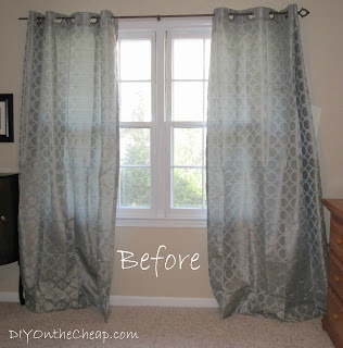 Easy No Sew Hem For Curtains Erin Spain
