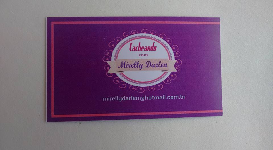 a importância do cartão de visitas para o blog mirelly darlen