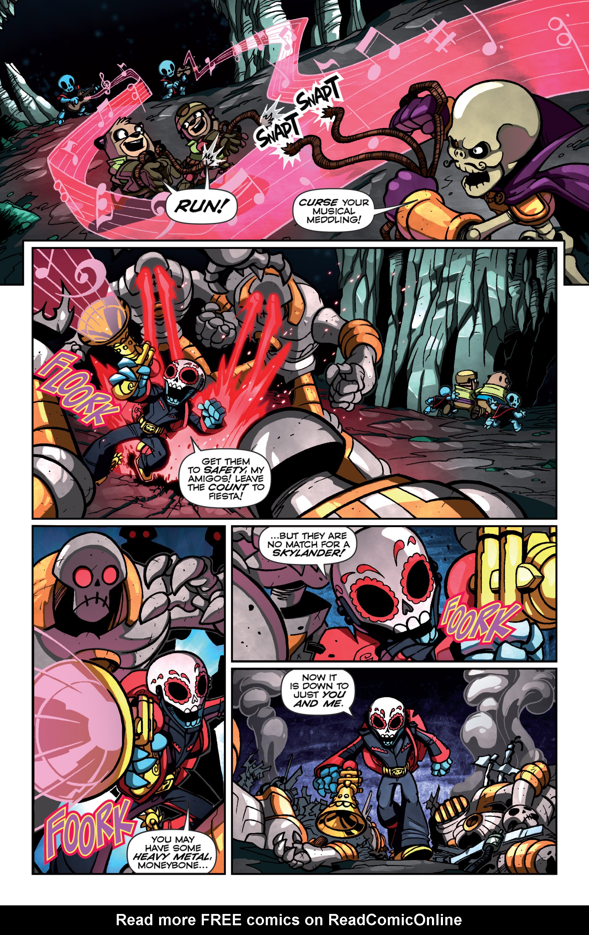 Read online Skylanders Superchargers comic -  Issue #4 - 14
