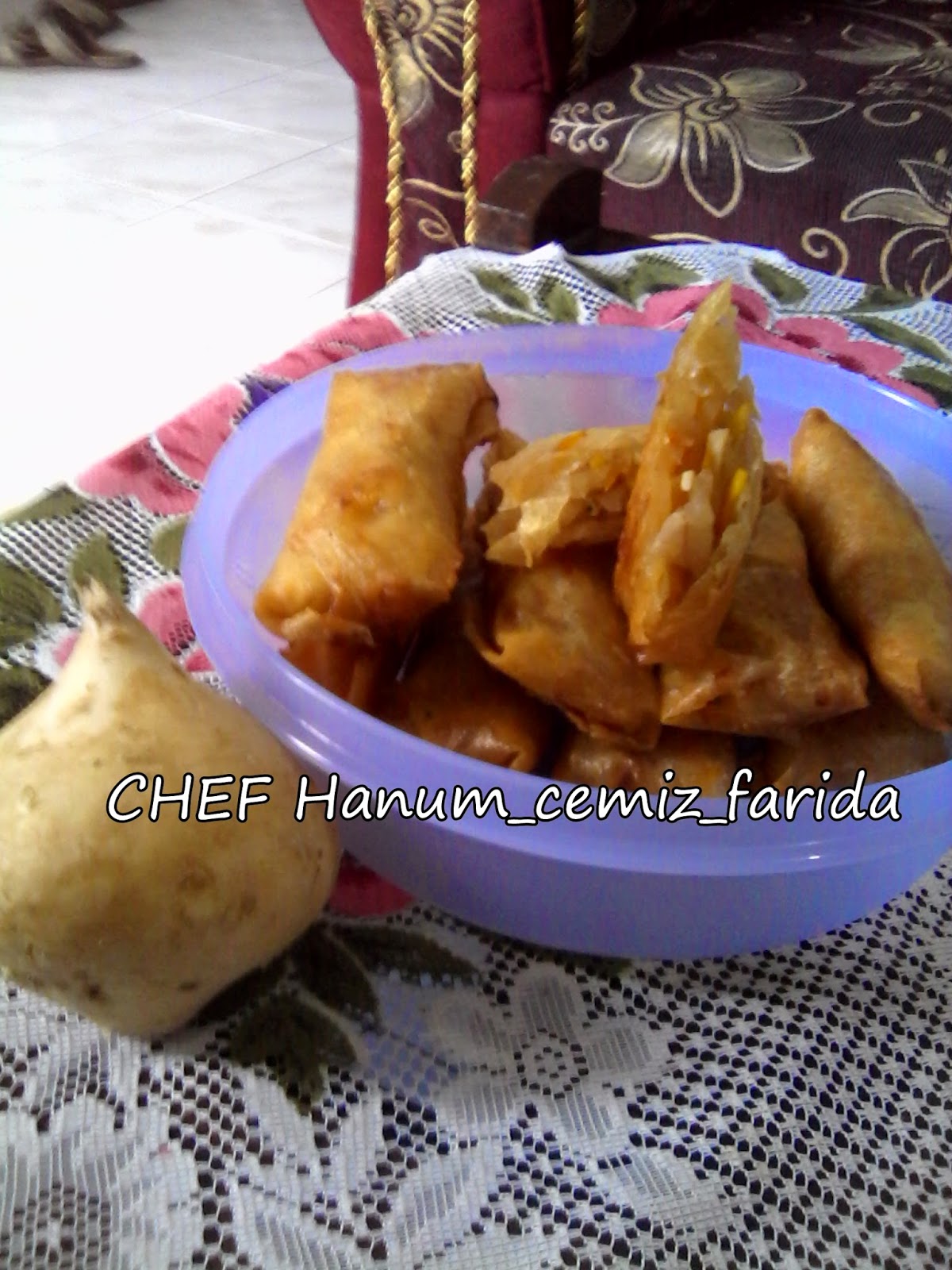 LUMPIA BENGKUANG / JICAMA SPRING ROLL Chef HANUM, RF