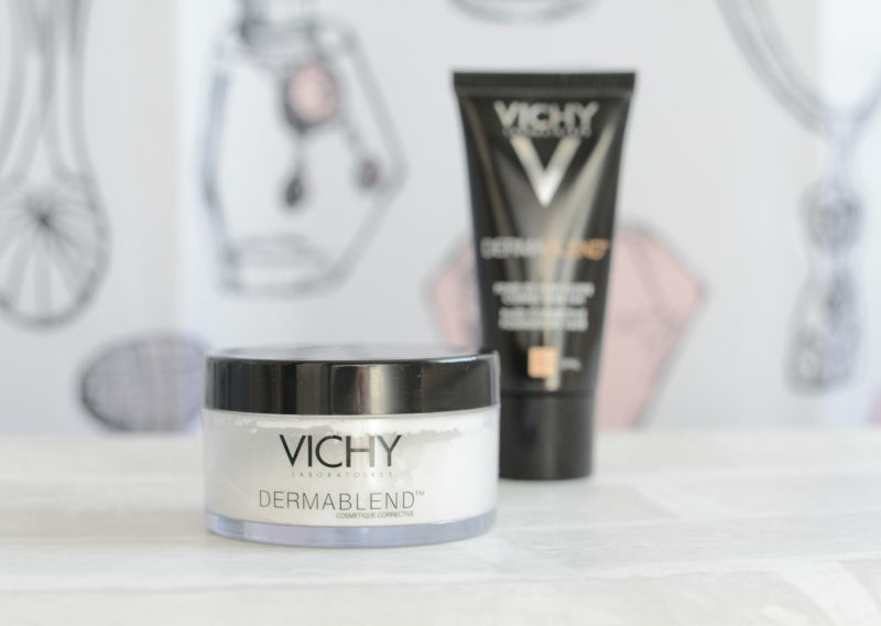 Vichy Dermablend Corrective Foundation blog review