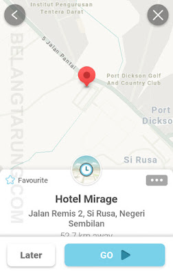 Waze Lokasi Hotel Mirage Port Dickson