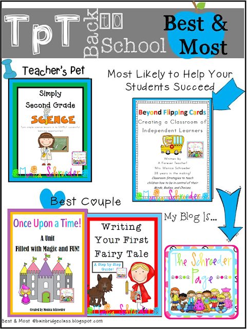 TPT Back to School Best and Most, The Schroeder Page, photo