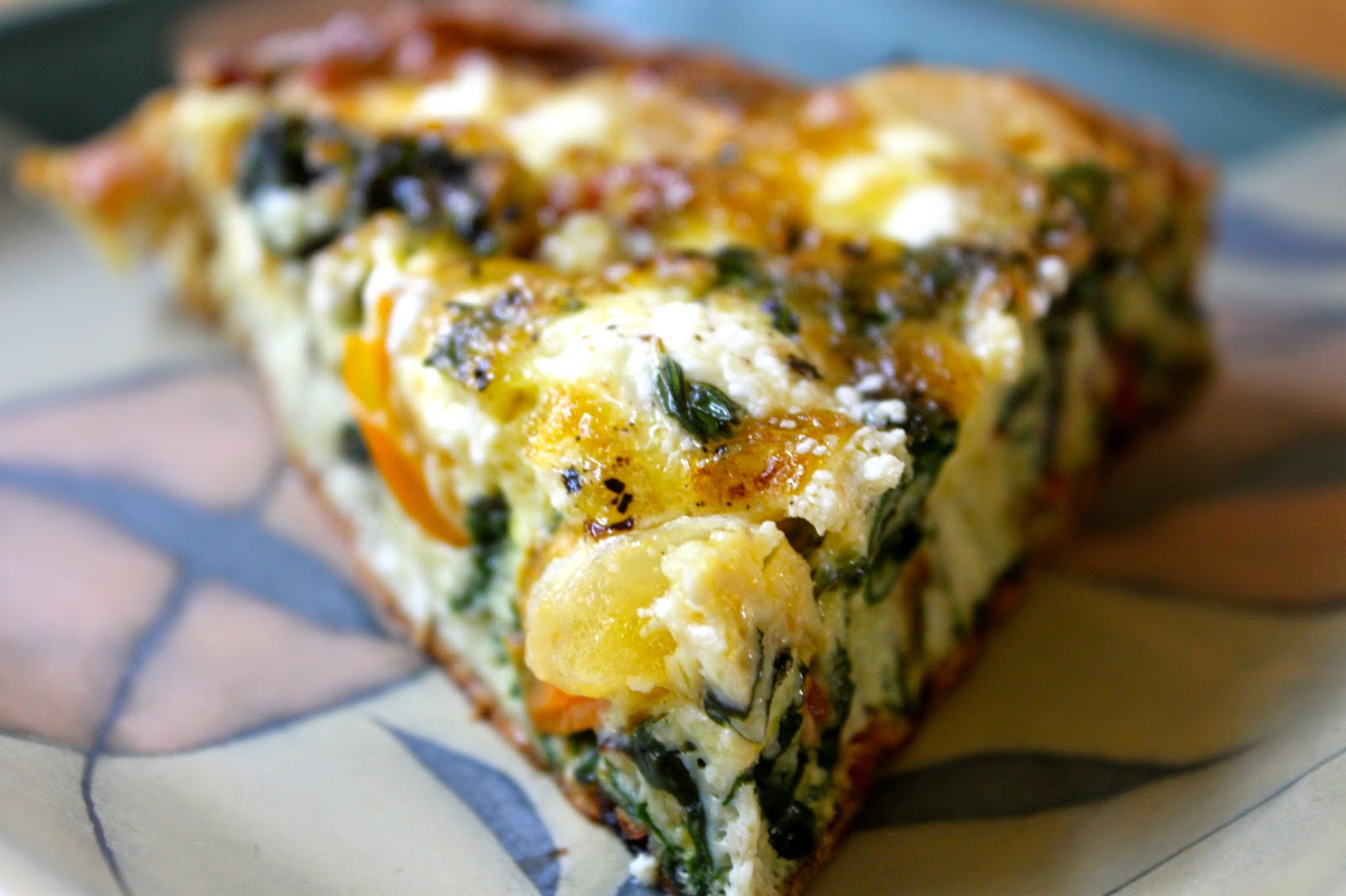 Domestic Divas Blog: Vegetable Frittata with Red Chard, Cherry Tomatoes ...