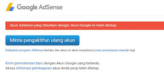 Cara menghapus akun adsense yang tidak bisa dibatalkan