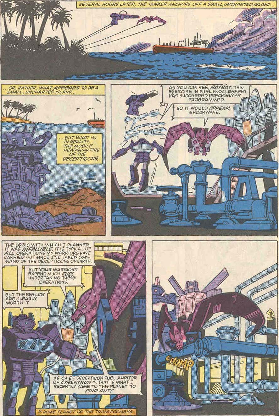 Read online The Transformers (1984) comic -  Issue #31 - 4