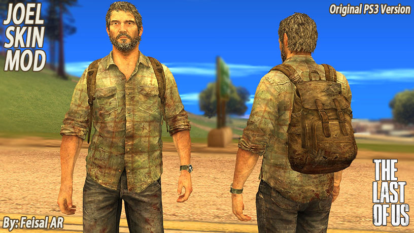 Joel - The Last of Us PS3 Version (GTA SA) .