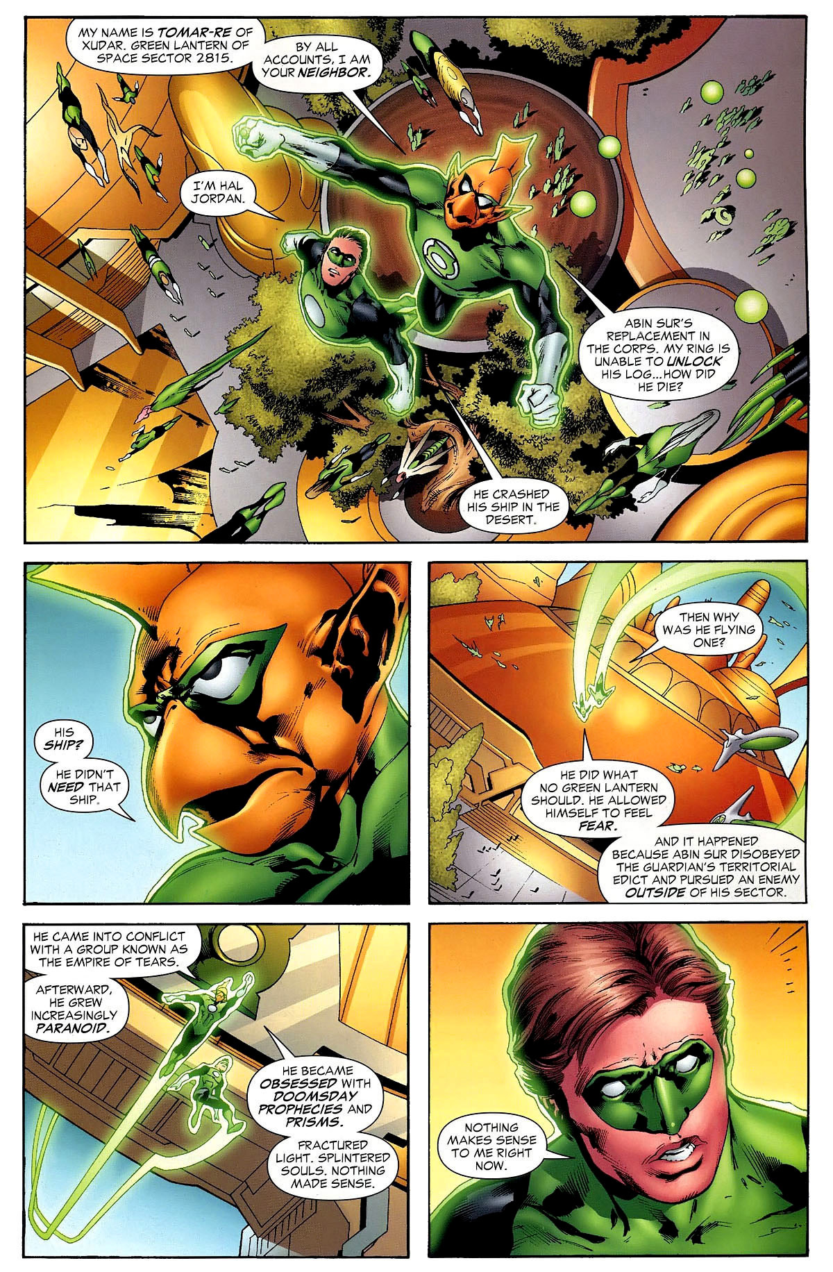 Read online Green Lantern (2005) comic -  Issue #31 - 16