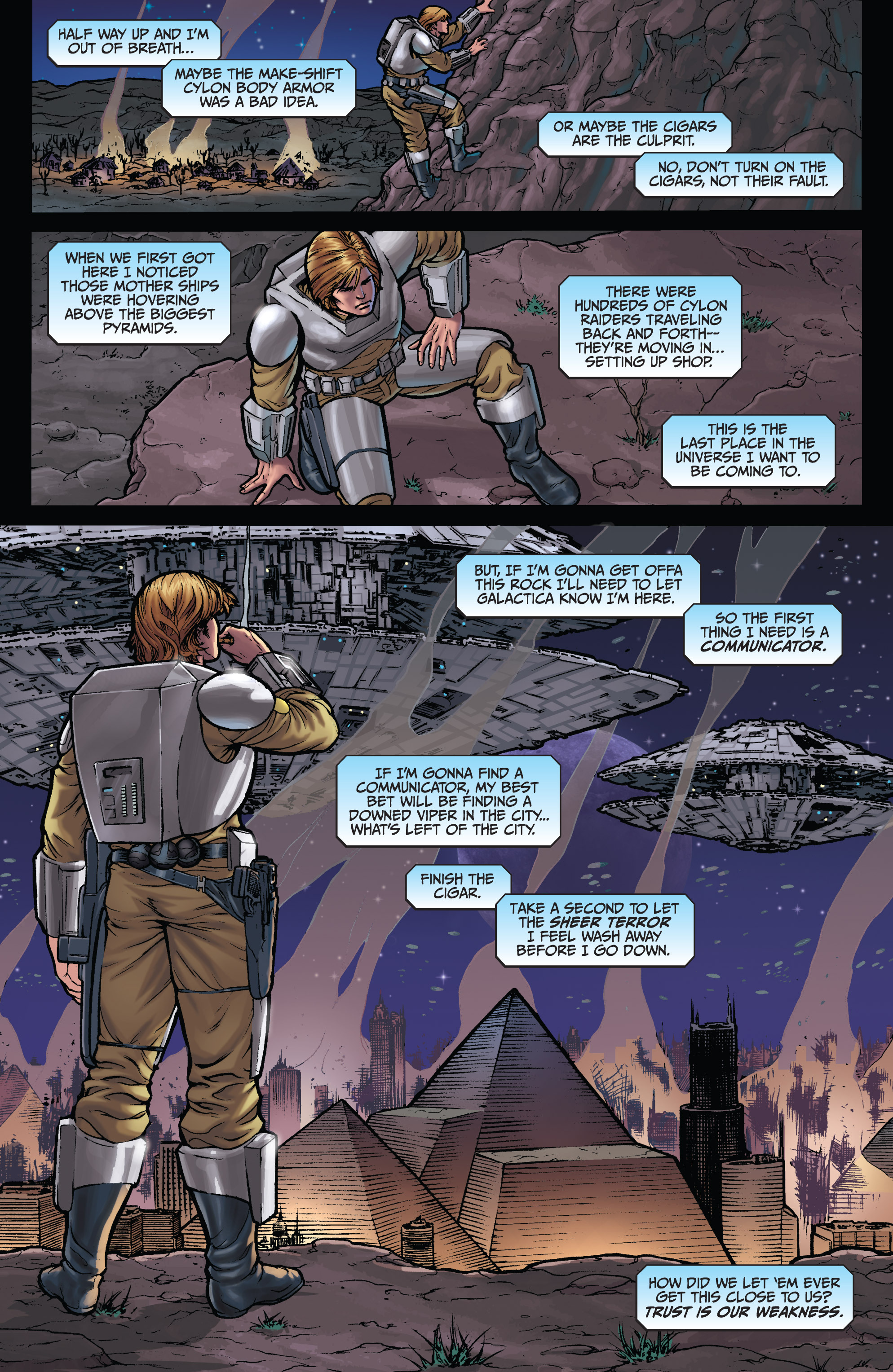 Read online Classic Battlestar Galactica (2006) comic -  Issue #1 - 20