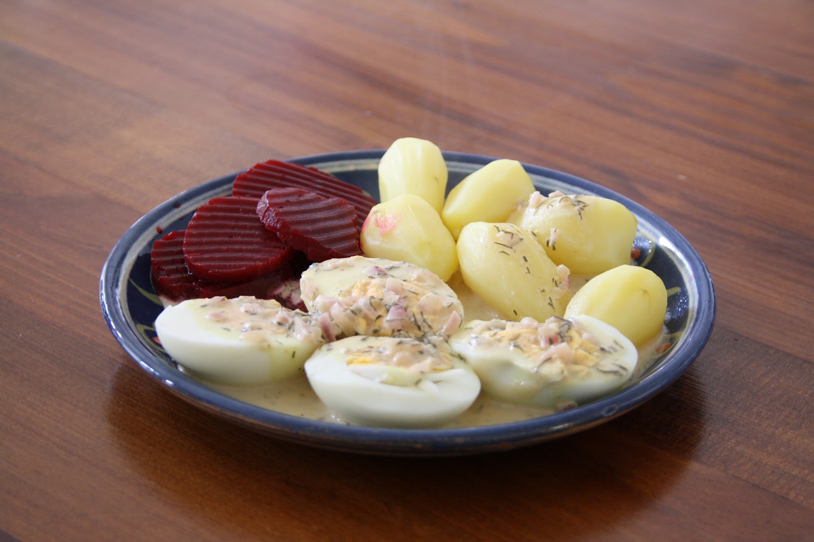 Kochen ist mein Laborersatz: Eier in Senfsauce - Kindheitserinnerung