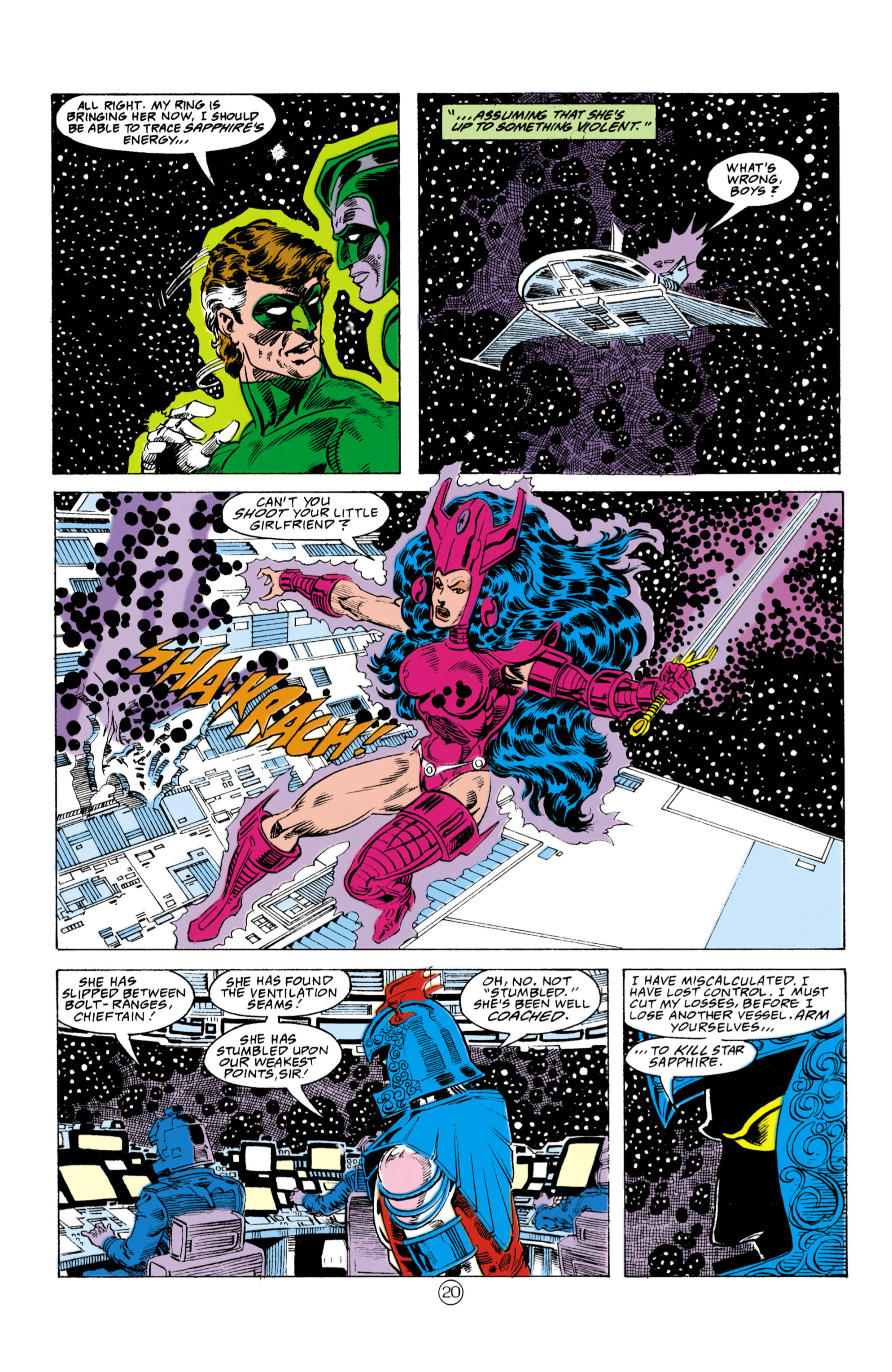 Read online Green Lantern (1990) comic -  Issue #23 - 21