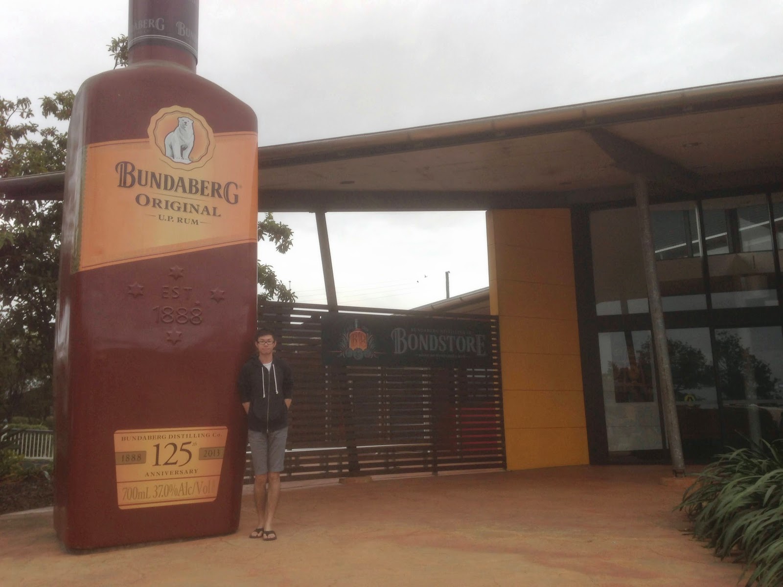 Woody at Home Bundaberg Rum Distillery