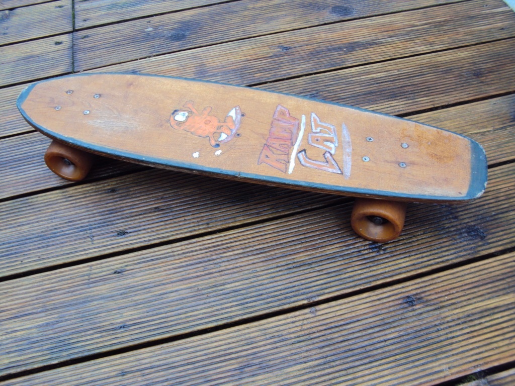 streep Champagne Is vintage surfboard collector UK: 60s & 70s skateboards