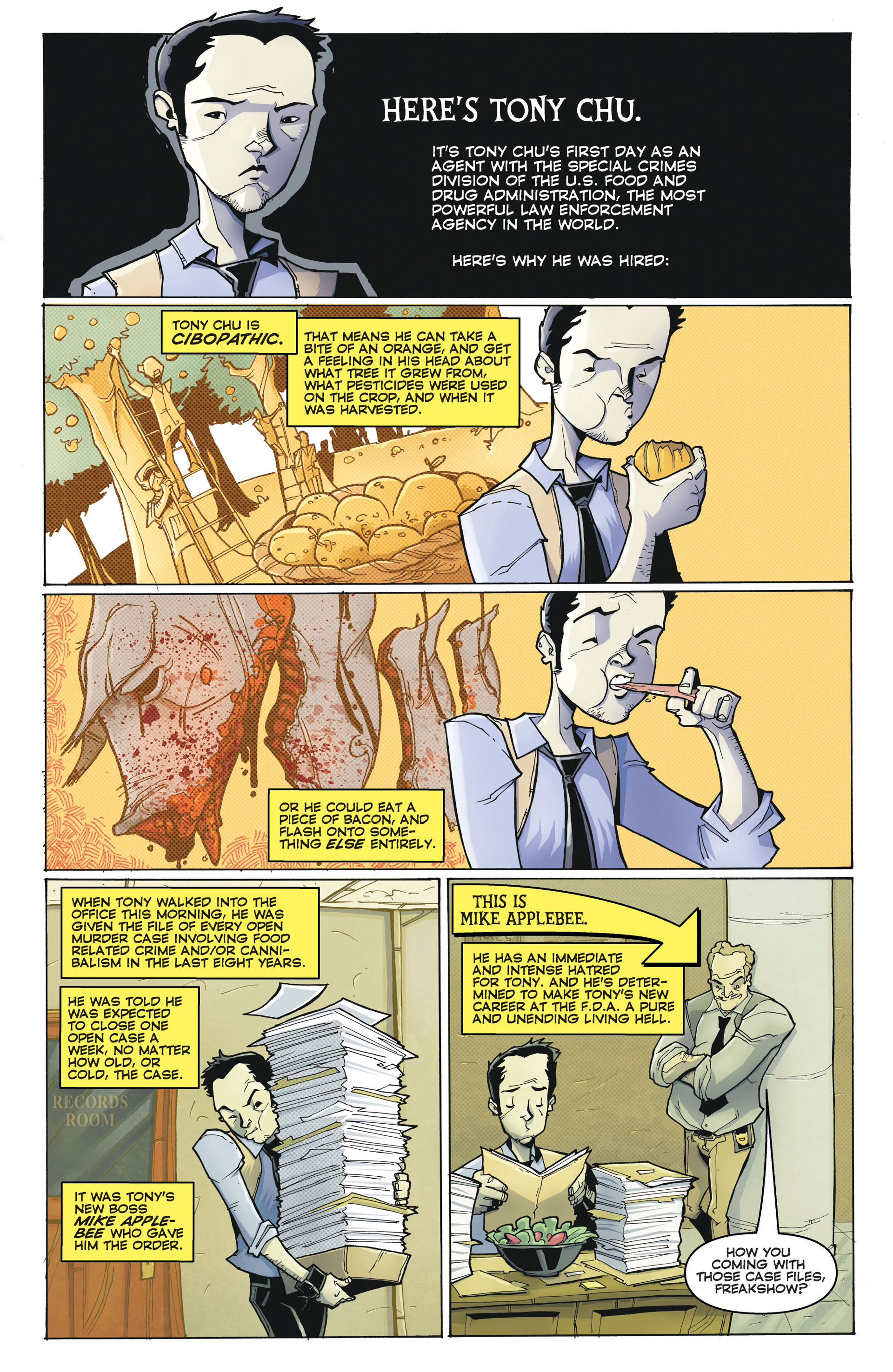 Read online Chew comic -  Issue # _TPB 1 - Taster´s Choise - 26