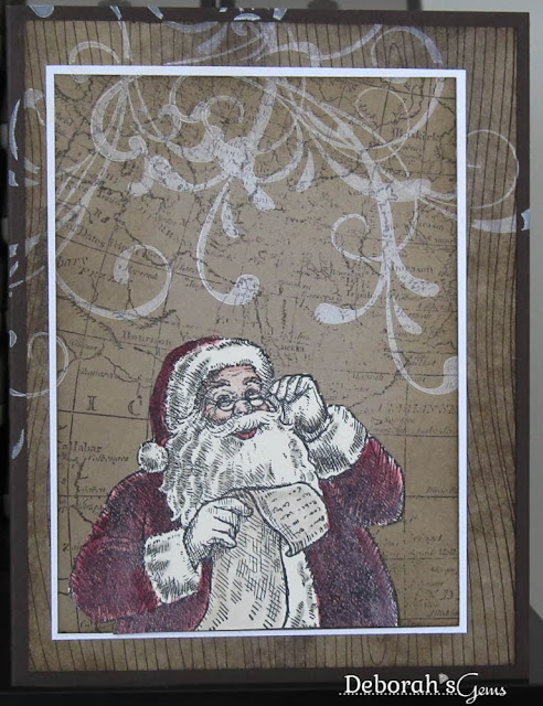 Santa's World - photo by Deborah Frings - Deborah's Gems - a CASE of Michelle Zindorf's card