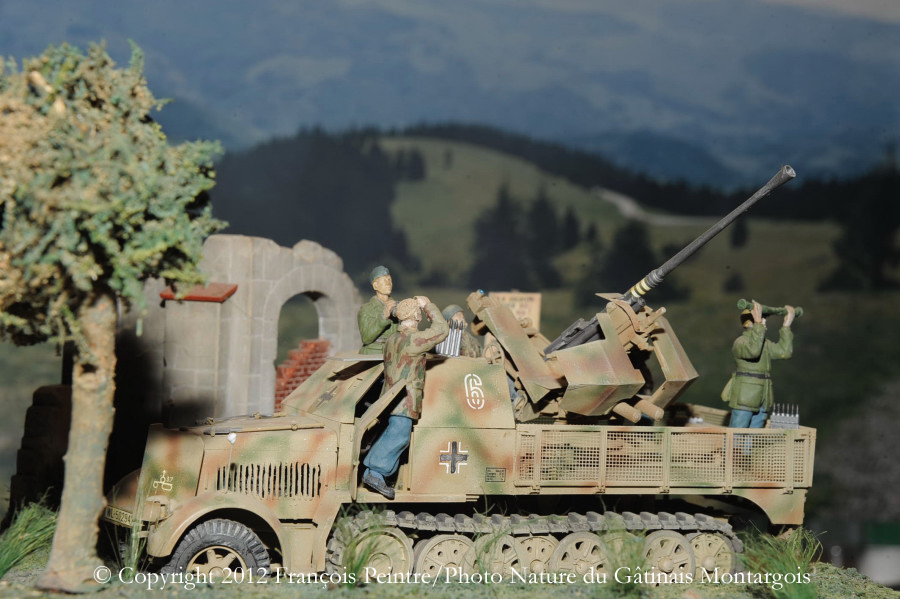 SdKfz 7/2 en Italie